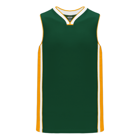 Athletic Knit Pro Cut Basketball Jersey with Rap Neck & Side Inserts (B1715)